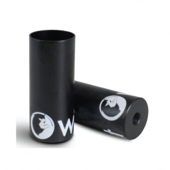 Wildcat Mini Bmx Pro Stunt Pegs 10Mm Nylon / Cromo Black BMX World