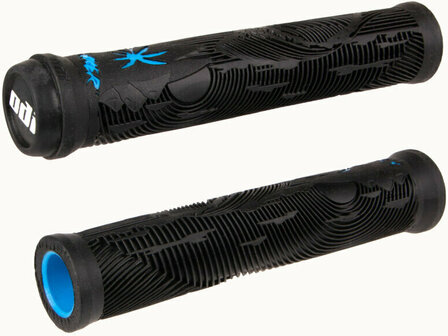 Odi Hucker Flangeless Grips Black/ Blue