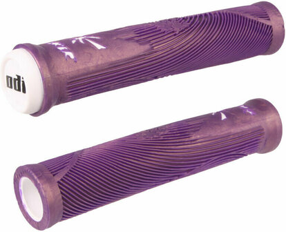 Odi Hucker Flangeless Grips Purple/ White