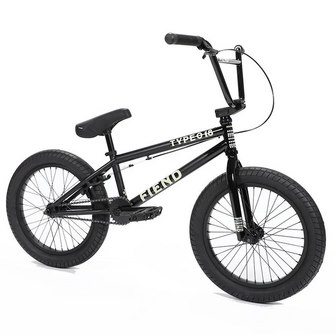 Fiend Type O 18 BMX Bike Glos Black