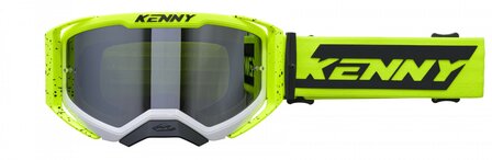 Kenny Performance EVO 2 Goggle Yellow White Splash