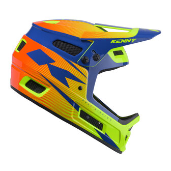 Kenny BMX Elite Helm Navy Neon Yellow 2024