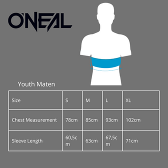 O&#039;Neal Element Wild Jersey Youth Multi Colour