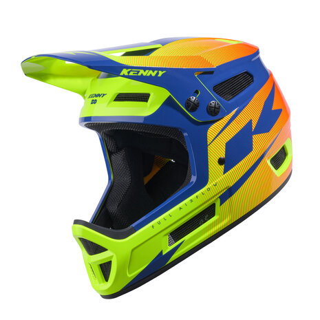 Kenny BMX Elite Helm Navy Neon Yellow 2024